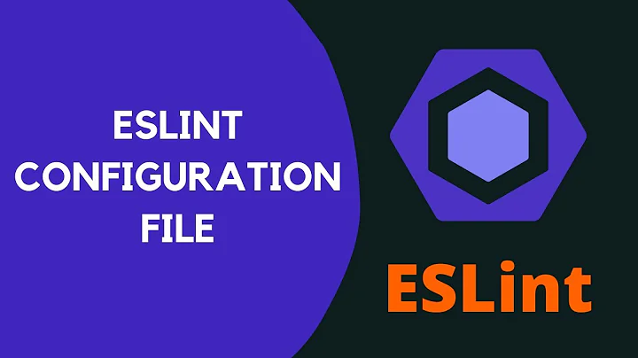 3. Everything You Wanted to Know About ESLint configuration file .eslintrc.json - #ESLint