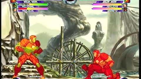 MvC2 Combomaster7 /Im/Psy/mag/ vs wAnAnoO /Wolverine/Im/Psy