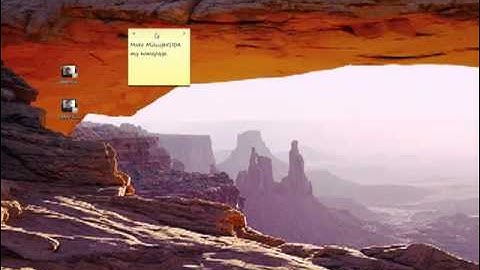 Windows 7: Sticky Notes