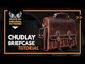 Leather Chudlay Briefcase DIY Pattern -50% OFF