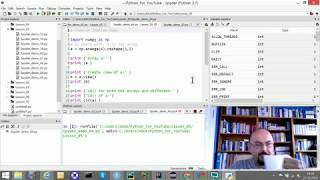 Python Numpy Lessons by using Spyder IDE - Lesson - 5