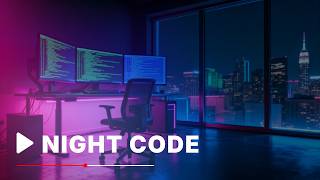 Night Coding Music | Cyberpunk Deep Focus Beats for Programmers