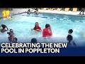 Baltimore celebrates opening of Poppleton pool