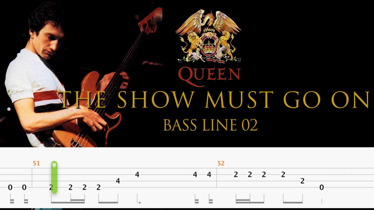 Queen - The show must go on (Bass Line 02) By John DeaconQueen - Killer Que...