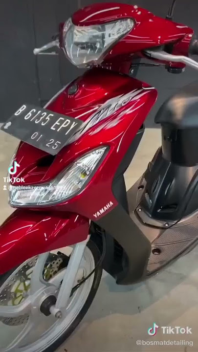 MOTOR YAMAHA MIO DETAILING COATING