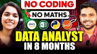 Non Coding to Data Analyst in 180 Days | Career Switch from Bio to Data Analytics