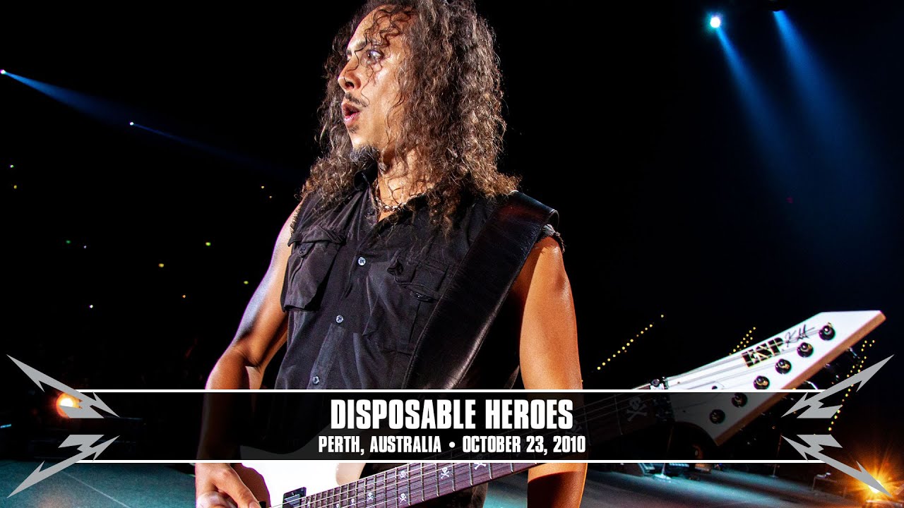 23 октября 2010. Metallica Disposable Heroes Постер.