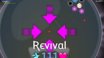 Nebulous.io | i just gave a random guy 100k mass in Tiny nebulous Trick mode!