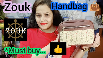 👜Zouk Bag/Zouk sling Bag Review/ Trendy Handbag / my Zouk Bag Experience @Zouk Brand