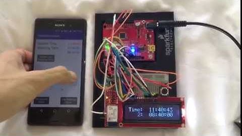 Arduino and Android Bluetooth Connection with Display