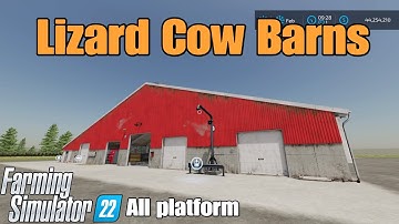 Lizard Cow Barns   / FS22 mod for all platforms