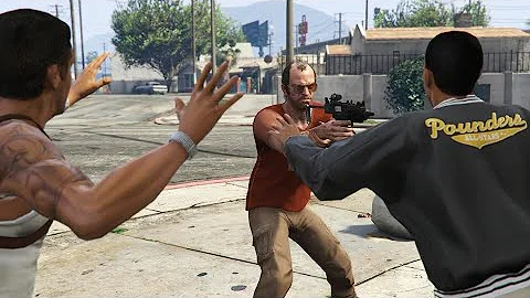 GTA 5 - Mission #38 - Rampage Vagos [100% Gold Medal Walkthrough]