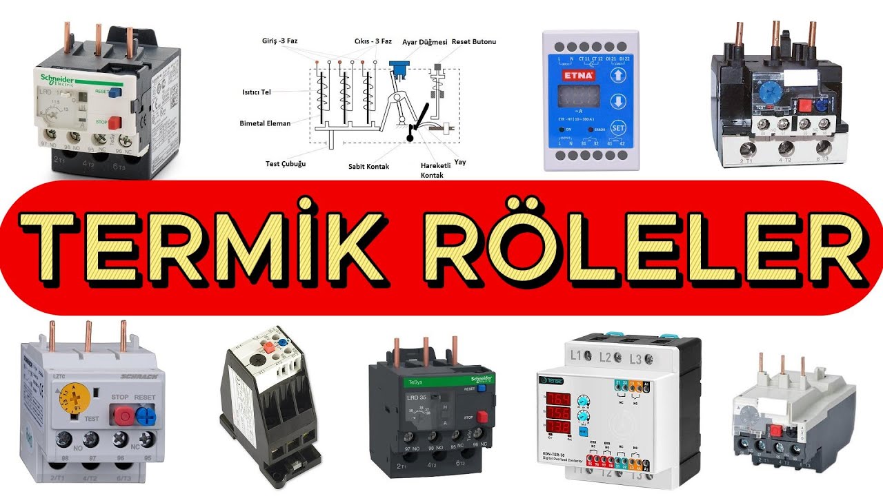 Elektrik Sistemlerinde Termik Röleler: Nasıl Çalışır ve Neden Önemlidir ...