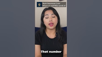 Bank Statement Loan What is it and Who needs it