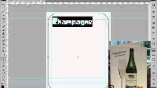 Создание этикетки в Photoshop (2/17)