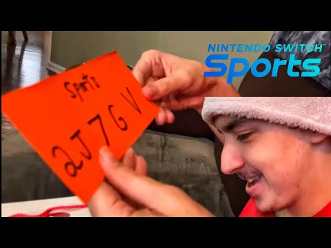 Gifting Nintendo Switch Sports To My Brother IN A CONFUSING WAY