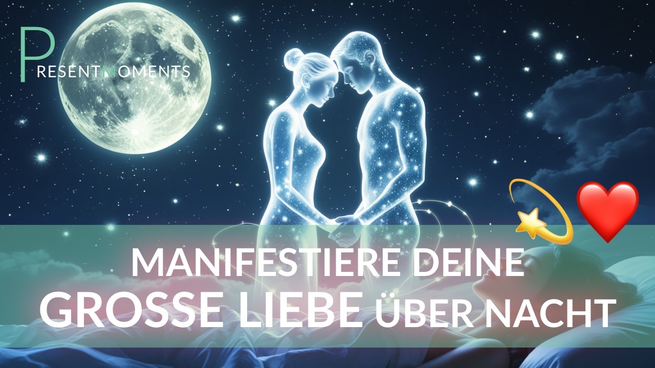 🌙🌹Liebe anziehen im Schlaf – Dein Seelenpartner spricht zu dir❤️