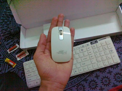 Terabyte Wireless Keyboard and Mouse combo Unboxing Review &