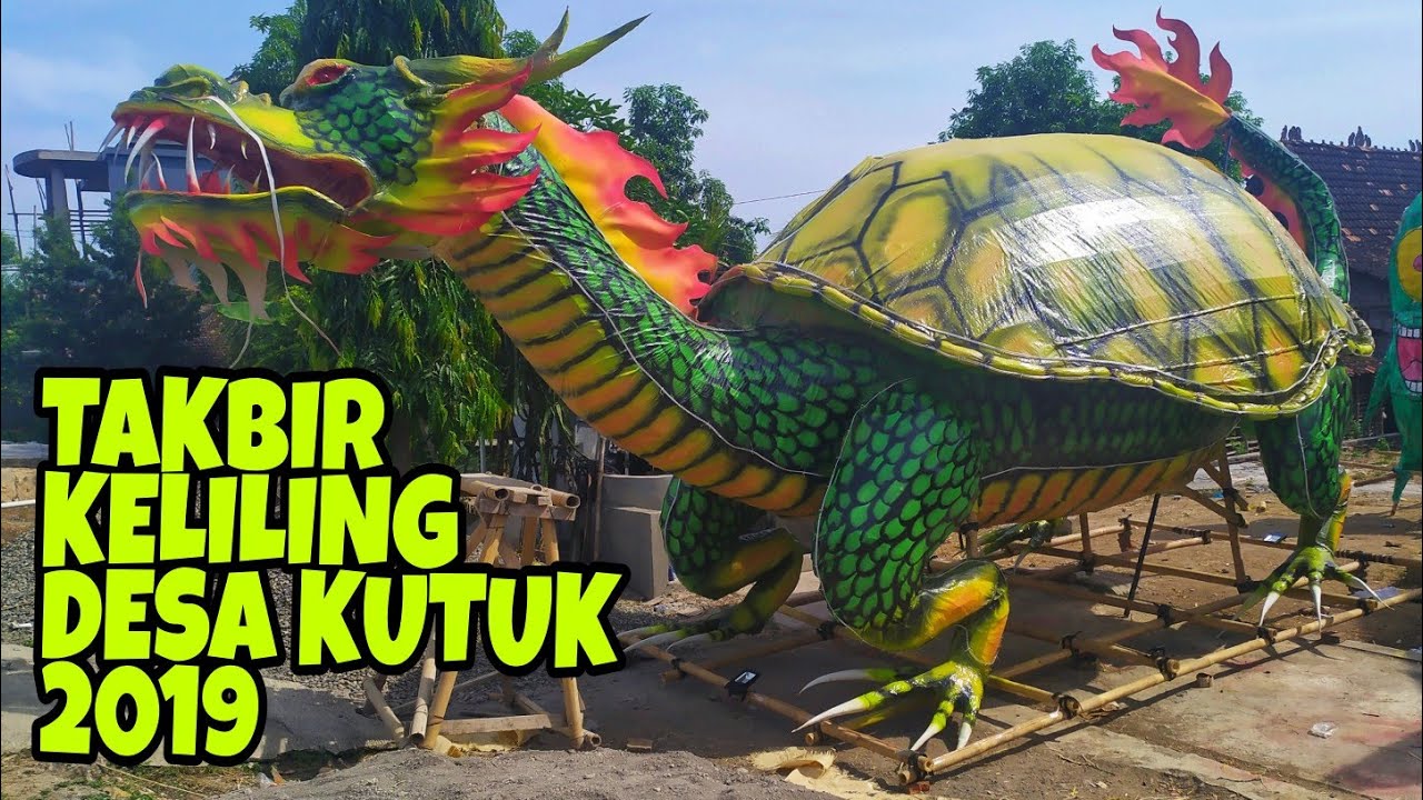 Meriahnya Takbir Keliling Desa Kutuk 2019 #lebaran #takbiran