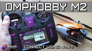 Connect to your OMPHobby M1/M2 Heli using a Multi-protocol module and the OMP protocol!