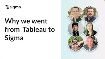 Why we went from Tableau to Sigma Computing