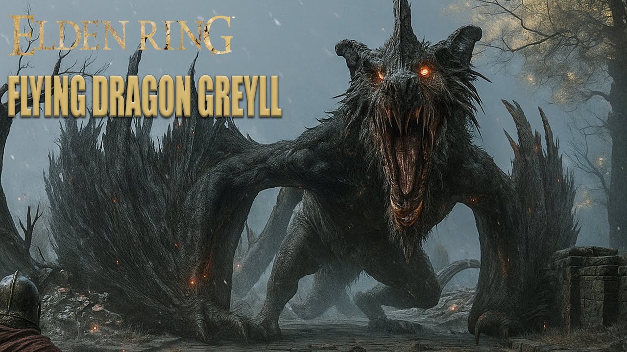 Elden Ring - Flying Dragon Greyll [Boss Fight] (PS5) - YouTube