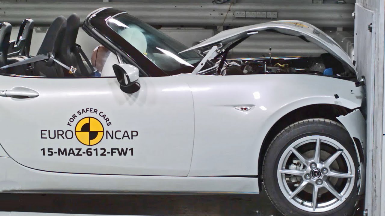 2016 Mazda MX5 Crash Tests YouTube