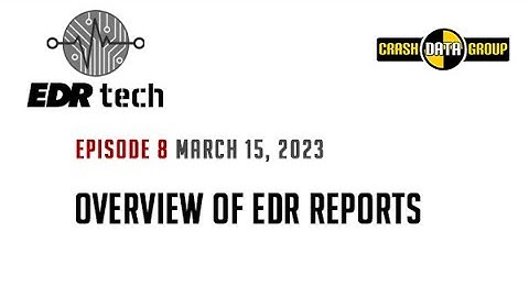 EDR Tech - Edition 8: Overview of EDR Reports