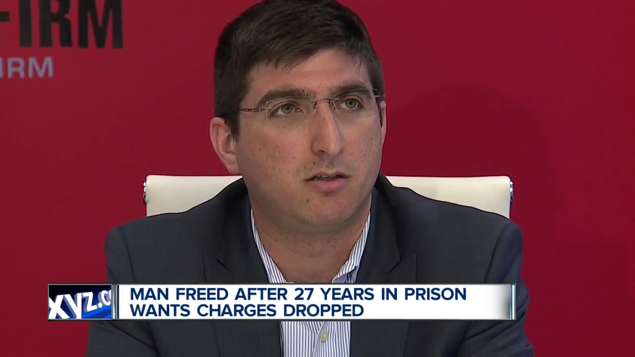 Man freed after 27 years in prison wants charges dropped - YouTube