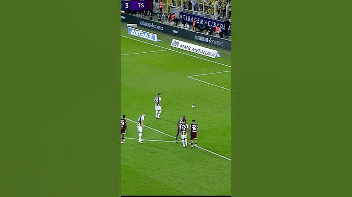 Fenerbahce 2-3 Trabzonspor 11. Hafta Golleri