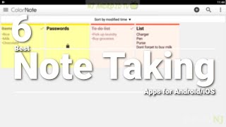 6 Best Note Taking Apps for Android/iOS screenshot 5