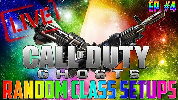 Call of Duty Ghosts Random Class Setups LIVE! - Episode #4