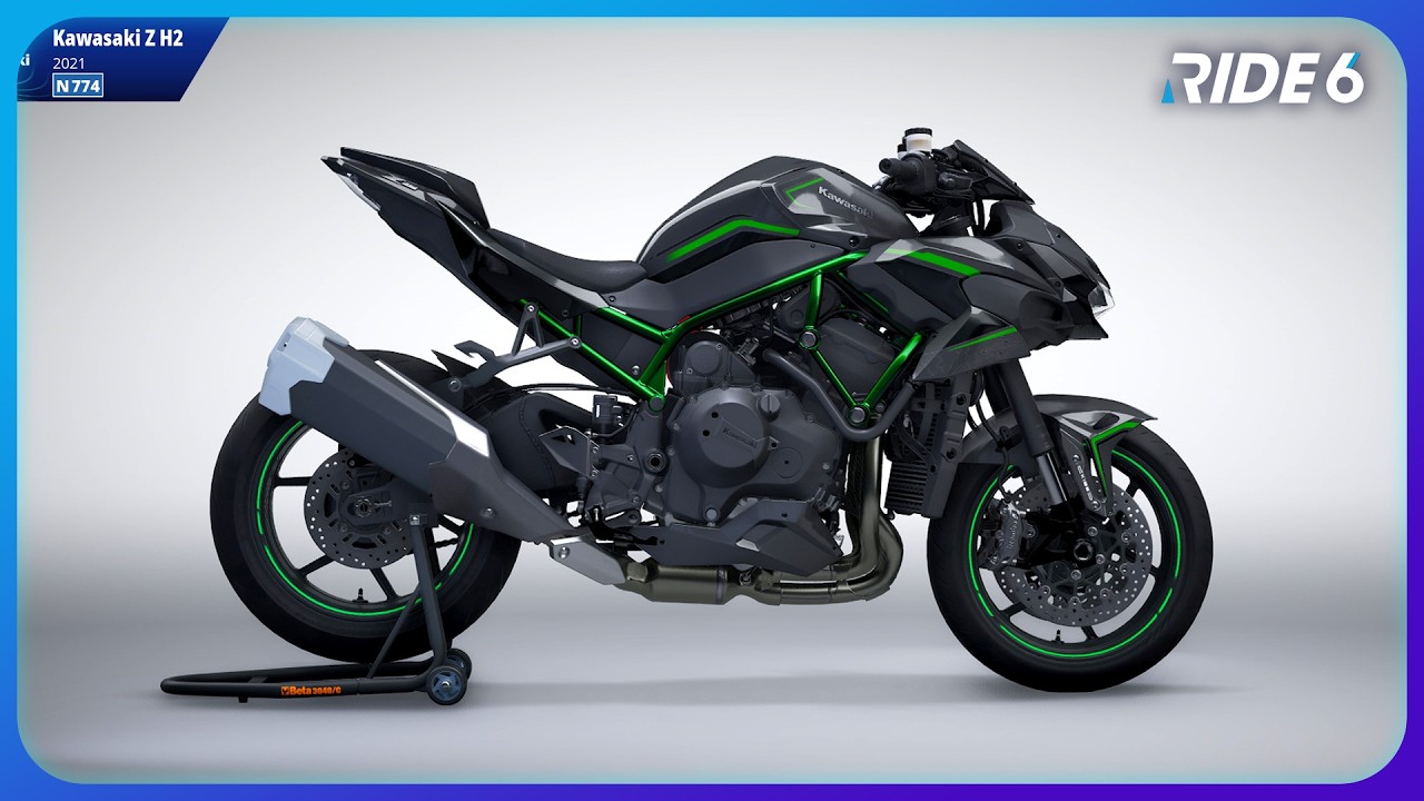 Kawasaki Z H2 (2021) | Ride 6 Gameplay - YouTube