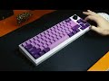 Laneware LW-67 with Divinikey Oni Switches and FR4 Plate Mechanical Keyboard Typing Test