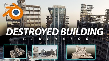procedural destroyed building generator