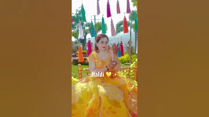 Haldi Ceremony 💛✨| Destination Wedding 😍🧿