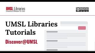 Discover@UMSL