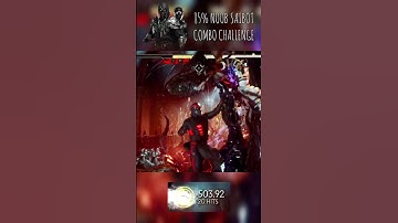 85% Noob Saibot Combo Challenge #shorts #mortalkombat #combos #combochallenge
