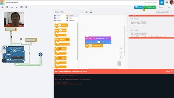 TINKERCAD : Circuit Arduino EP4 A0 Analog input.