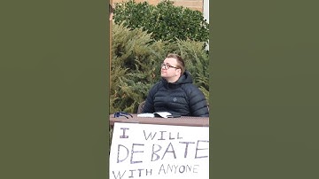 “I Will Debate Anyone”
