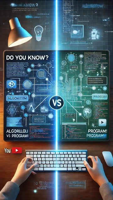 Do You Know? The Key Differences Between Algorithm & Program! 🤔💻 # ...