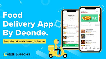 Get FREE Food Delivery App Development Demo | Mobile App Development Company | iCoderz Solutions