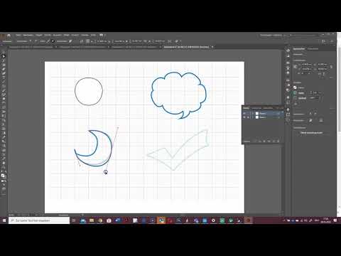 Mit Pfaden einfache Formen zeichnen (Adobe-Illustrator, Kurs 1)