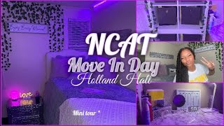 HBCU Move In Day + mini dorm tour | *NCAT Edition*