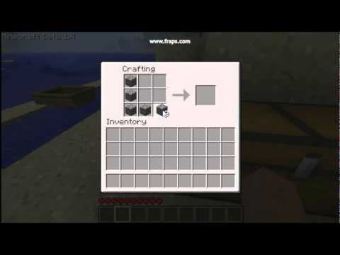 minecraft how to make a furnace - YouTube