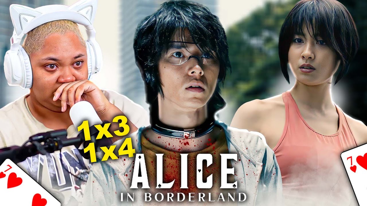 FIRST TIME WATCHING *Alice In Borderland* | 1x3 & 1x4 | Commentary