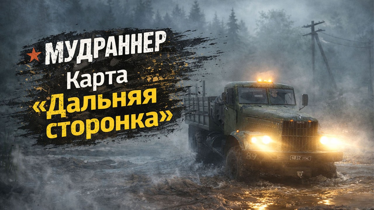 Spintires MudRunner Карта «Дальняя сторонка»