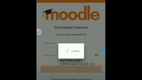 How to login to Moodle Apps