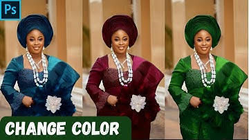 HOW to CHANGE CLOTHES COLOR in ADOBE PHOTOSHOP | Step-by-Step Tutorial!