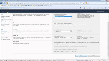 Workflow Document Library